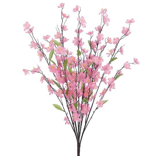 27&#x22; Cherry Blossom Bush, Pink &#x26; White